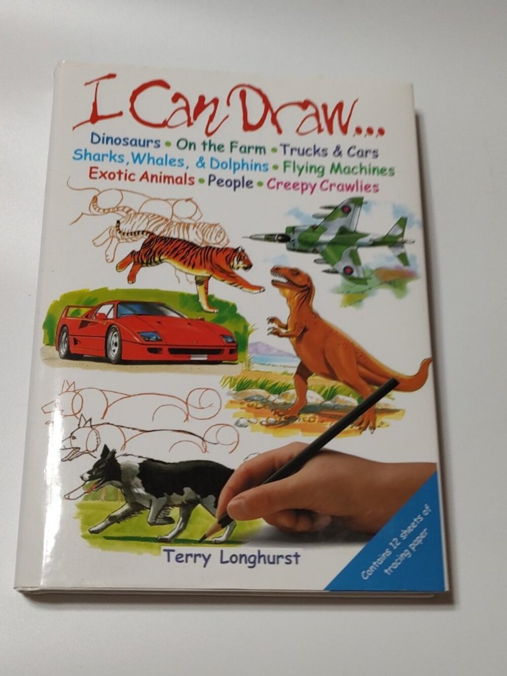 Hardcover - I Can Draw Book -  Terry Longhurst